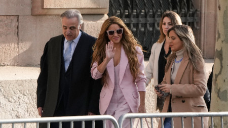 Шакира пред съда в Барселона, 20 ноември 2023 г.