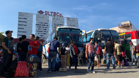 Фанфон причини транспортен хаос на Филипините.