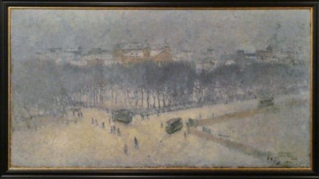 Никола Петров, „София зиме“, 1907