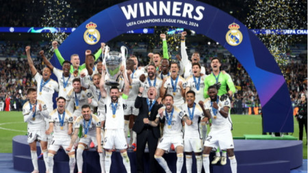 Реал (Мадрид) е шампион на Европа за рекорден 15-ти път