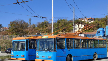 Стартира проектът на община Сливен който включва ремонт на тролейбусната