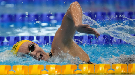 Ариарне Титмус е двукратна олимпийска шампионка.