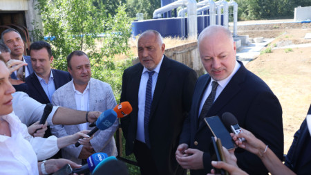Росен Желязков е на посещение в Пречиствателна станция 