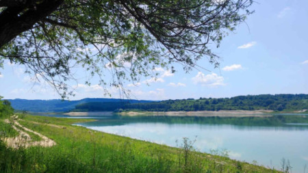 Stausee Titscha