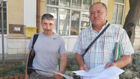 Димитър Пецов и Радко Раданов, вносители на жалба с подписка срещу шума