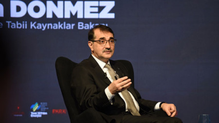 Турският министър на енергетиката Фатих Дьонмез