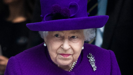 Британската кралица Елизабет II в Лондон, 19 февруари 2020 г.