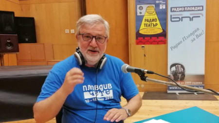 Младен Влашки в Първо студио на БНР - Радио Пловдив