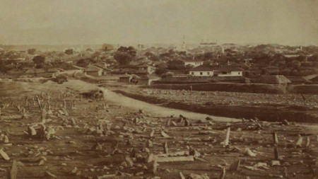 Sofya'da bir Müslüman mezarlığı, 1885 yılı
