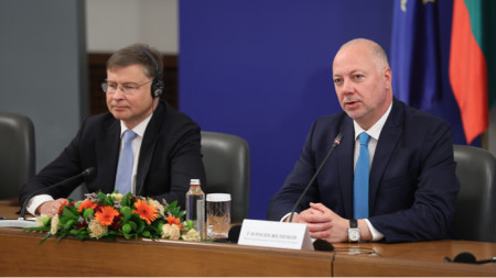 Rosen Zheljazkov dhe Valldis Dombrovskis
