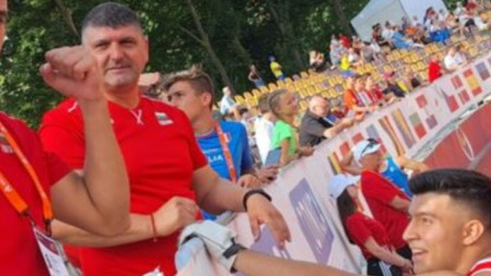 Димо Андреев е финалист на чук на европейското първенство по лека атлетика в Банска Бистрица