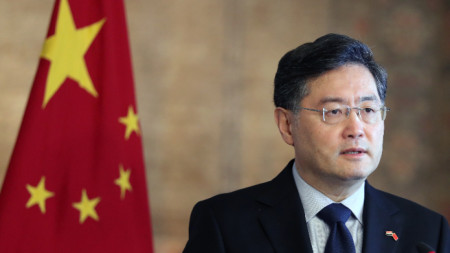 Китайският външен министър Цин Ган.