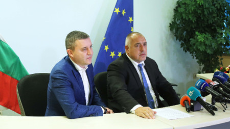 Boyko Borissov et Vladislav Goranov
