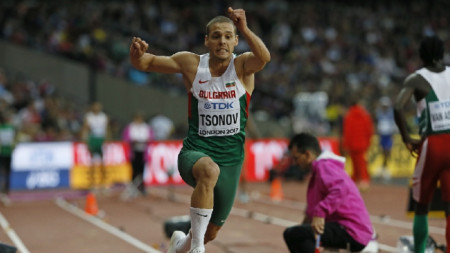 Шампионът на България в тройния скок на открито при мъжете