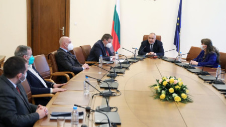 Работното заседание при премиера Бойко Борисов