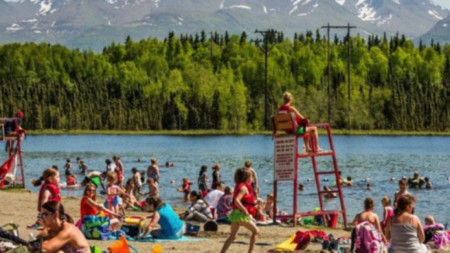 Рекордни жеги в Аляска през юли