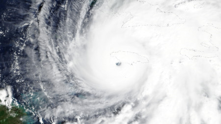 Сателитна снимка показва как 