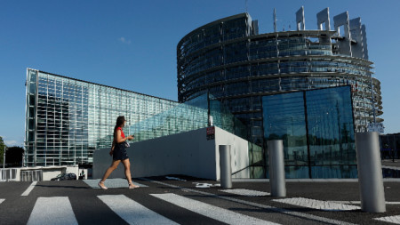 Сградата на Европарламента в Страсбург.