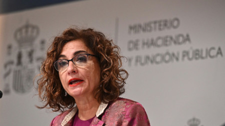 Испанската министърка на финансите Мария Хесус Монтеро