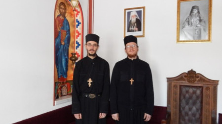 Двамата духовници са основатели на манастира 