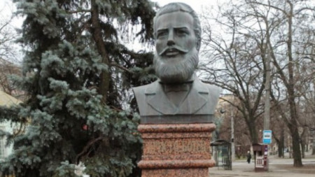 Паметникът на Христо Ботев в Одеса 