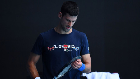 Водачът в световната ранглиста на тенисистите Новак Джокович заяви пред