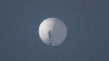 Китай твърди, че балонът, сниман над щата Монтана на 1 февруари, е метеорологичен. Според САЩ той е разузнавателен