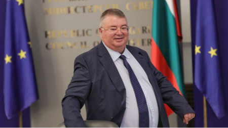 Caretaker Minister of Labor and Social Policy Ivaylo Ivanov 