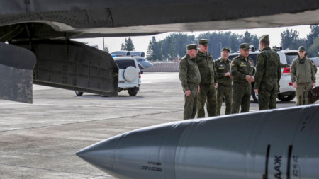 Руските войски и молдовските сепаратисти в самообявилата се Приднестровска република