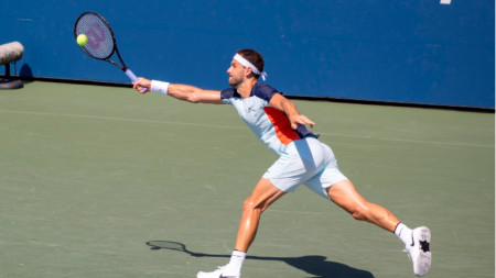 Григор Димитров спечели лесно на старта на US Open.