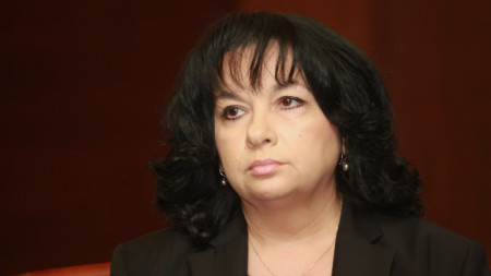 Bulgaria's Minister of Energy Temenuzhka Petkova 