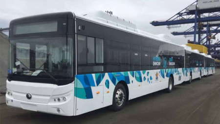 20 Elektrobusse werden momentan auf den Einsatz im Sofias öffentlichen Nahverkehr vorbereitet.
