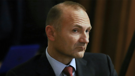 Bulgaria’s caretaker Minister of Energy Rosen Hristov 