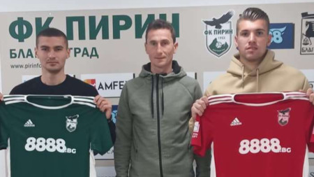 ФК Пирин Благоевград привлече две нови попълнения за мачовете до