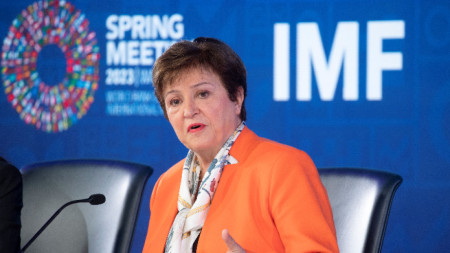 Управляващият дирестор на МВФ Кристалина Георгиева