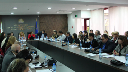Първото заседание на Съвместната работна група за разработване на бъдещата програма в София