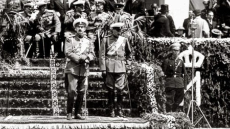 Цар Борис III на Гергьовденския парад в София на 6 май 1941 г.