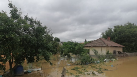 Десетки дворове и приземни етажи бяха наводнени от придошлите води на река Войнишка на 16 юни.