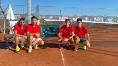 Тенисистите на България до 16 г победиха връстниците си от