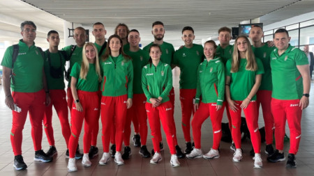 Българският отбор за Европейските игри.