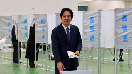 Кандидатът на управляващата в Тайван Демократическа прогресивна партия Уилям Лай спечели президентските избори