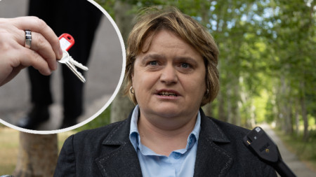 Зам.-кметът на столицата Надежда Бобчева беше в парка, за да предаде ключовете