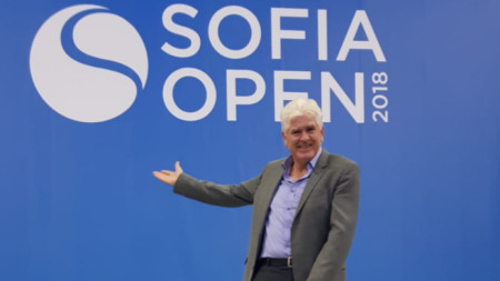 Австралийската тенис легенда и бивш турнирен директор на Sofia Open