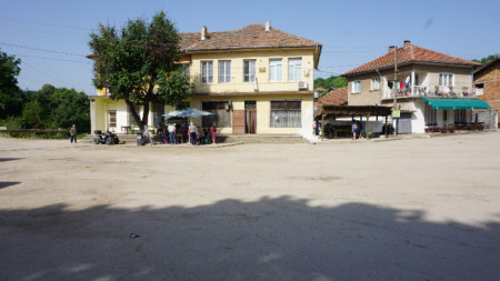 село Делейна, площадът 