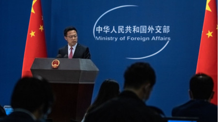 Чао Лицзян, говорител на китайското външно министерство