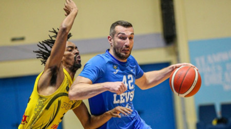 Отборът на Левски записа нова загуба в Балканската лига по баскетбол