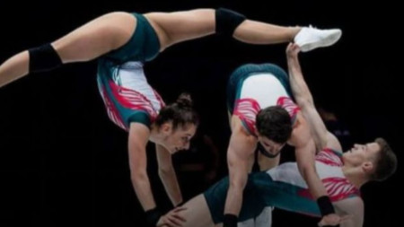 България постигна исторически успех на европейското първенство по спортна аеробика