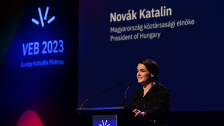 Президентът на Унгария Каталин новак