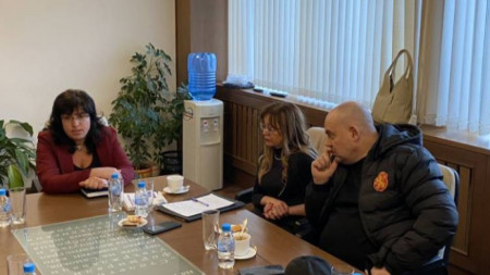 Иван Гешев на среща с представители на местната власт в Самоков.