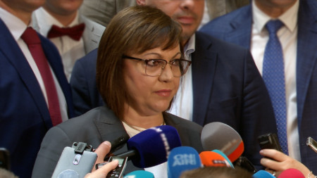 Kornelia Ninova, líder del Partido Socialista Búlgaro